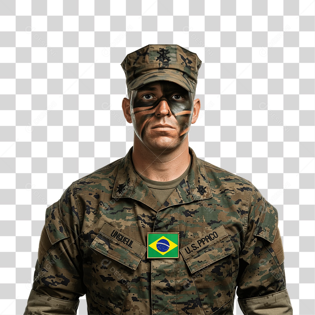 Fuzileiro Naval Militar PNG Transparente