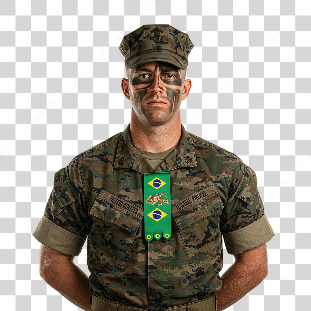 Fuzileiro Naval Militar PNG Transparente