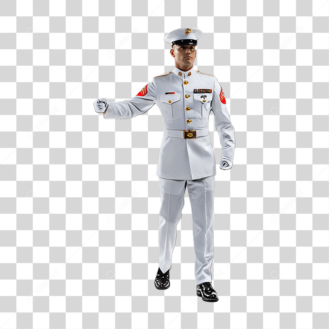 Fuzileiro Naval Militar PNG Transparente