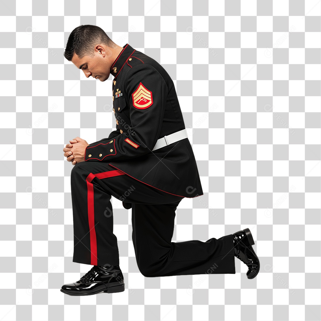 Fuzileiro Naval Militar PNG Transparente