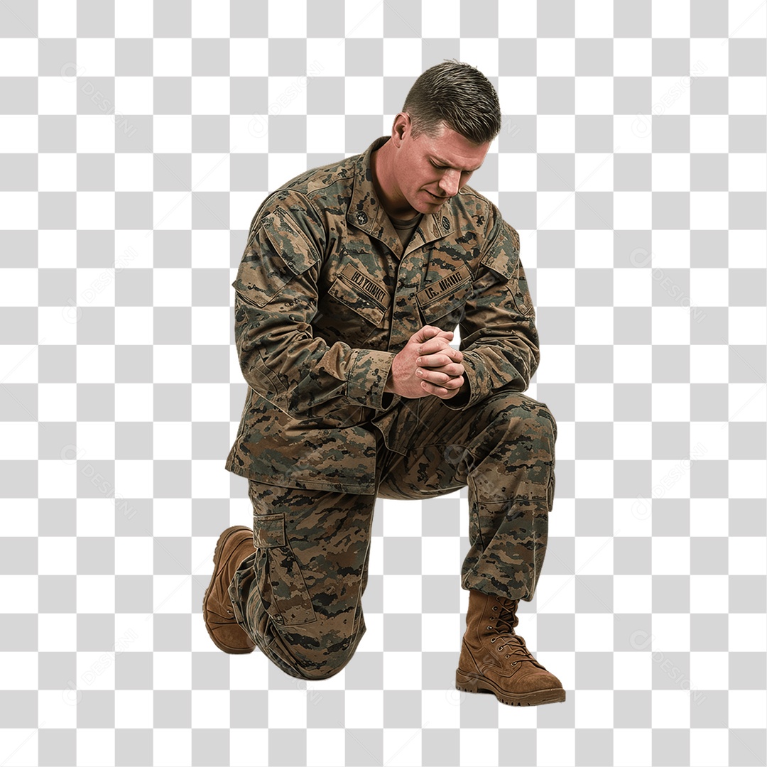 Fuzileiro Naval Militar PNG Transparente