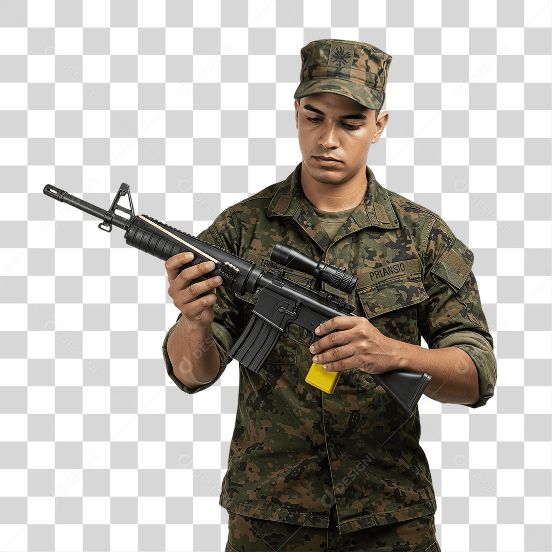 Fuzileiro Naval Militar PNG Transparente