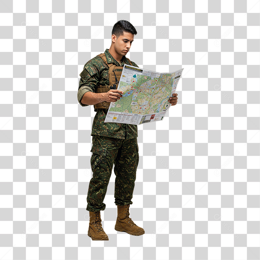 Fuzileiro Naval Militar PNG Transparente