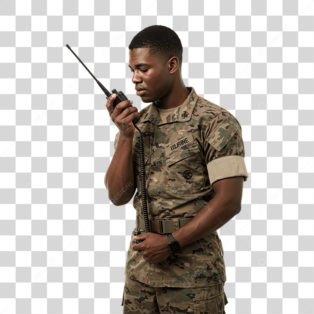 Fuzileiro Naval Militar PNG Transparente