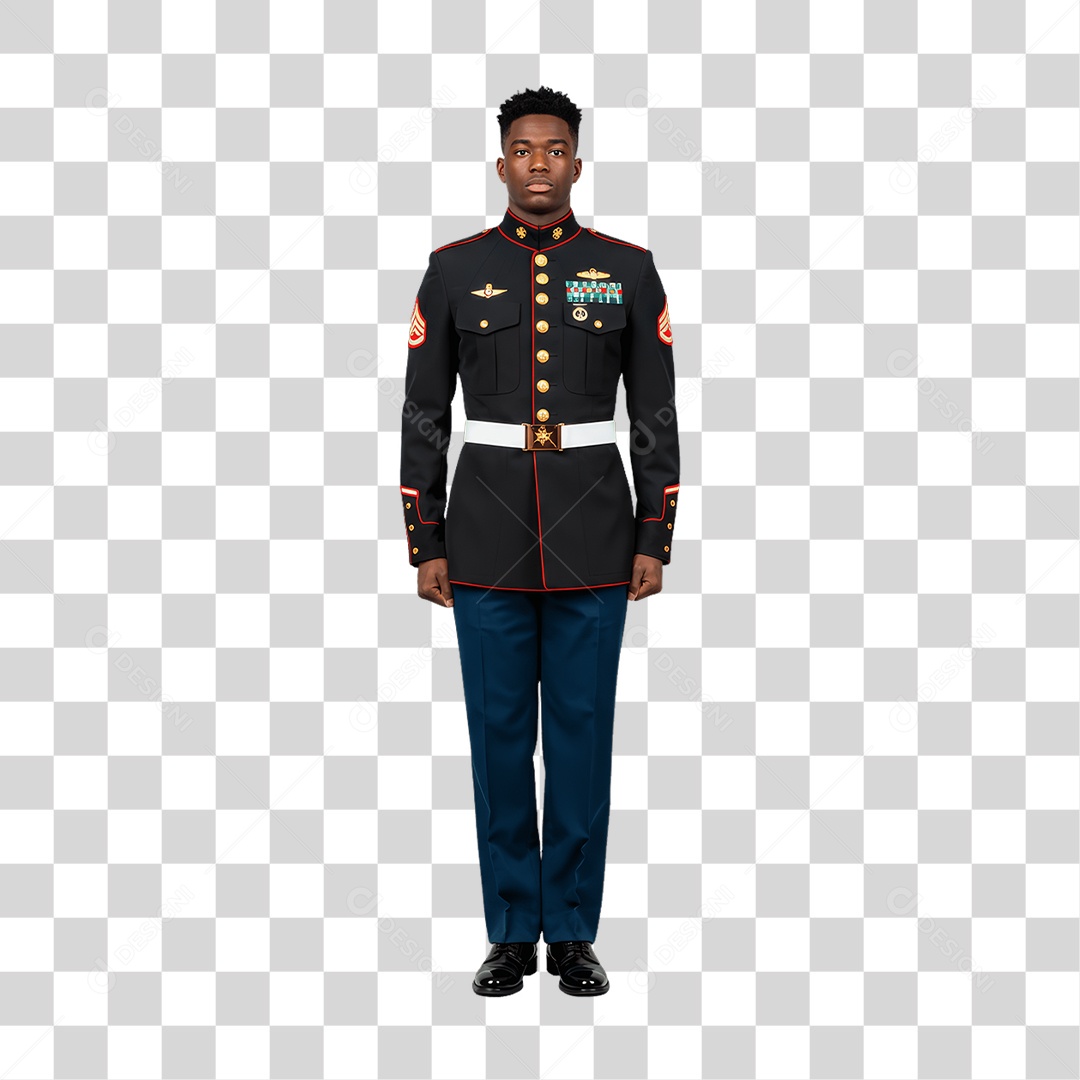 Fuzileiro Naval Militar PNG Transparente