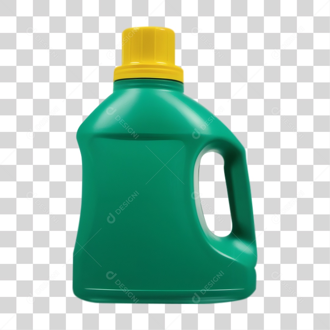 Garrafão Verde de Plástico PNG Transparente