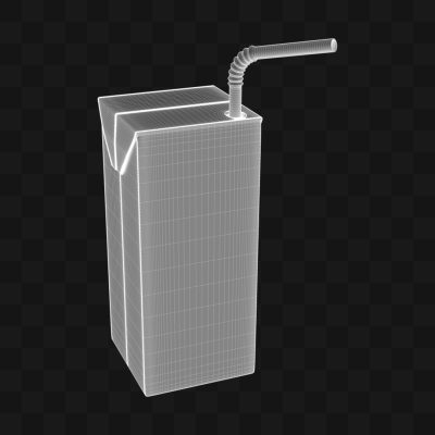 Caixa de Suco - Modelo 3D