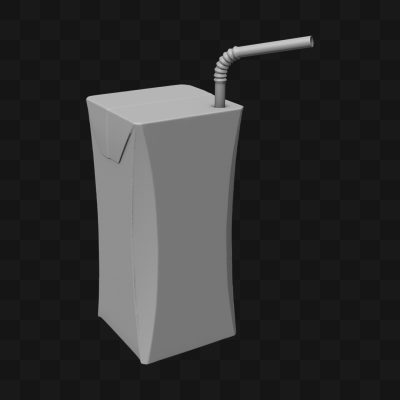 Caixa de Suco - Modelo 3D