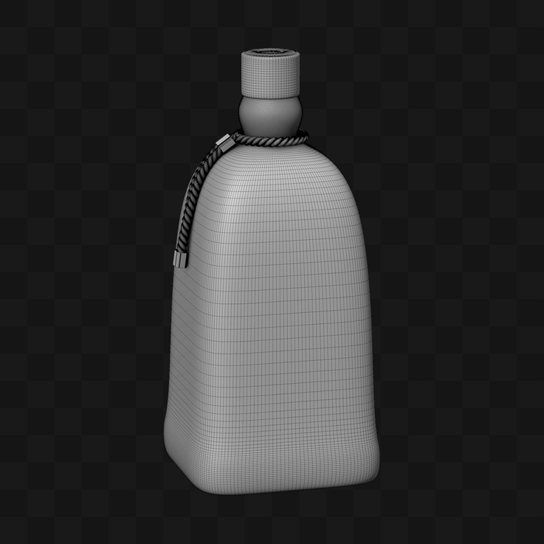 Garrafa de Licor - Modelo 3D