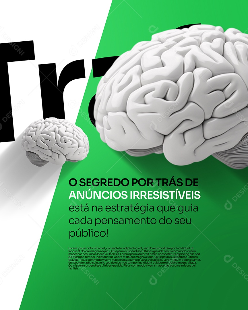 Gestor de Trafego Anúncios Irresistíveis Social Media PSD Editável