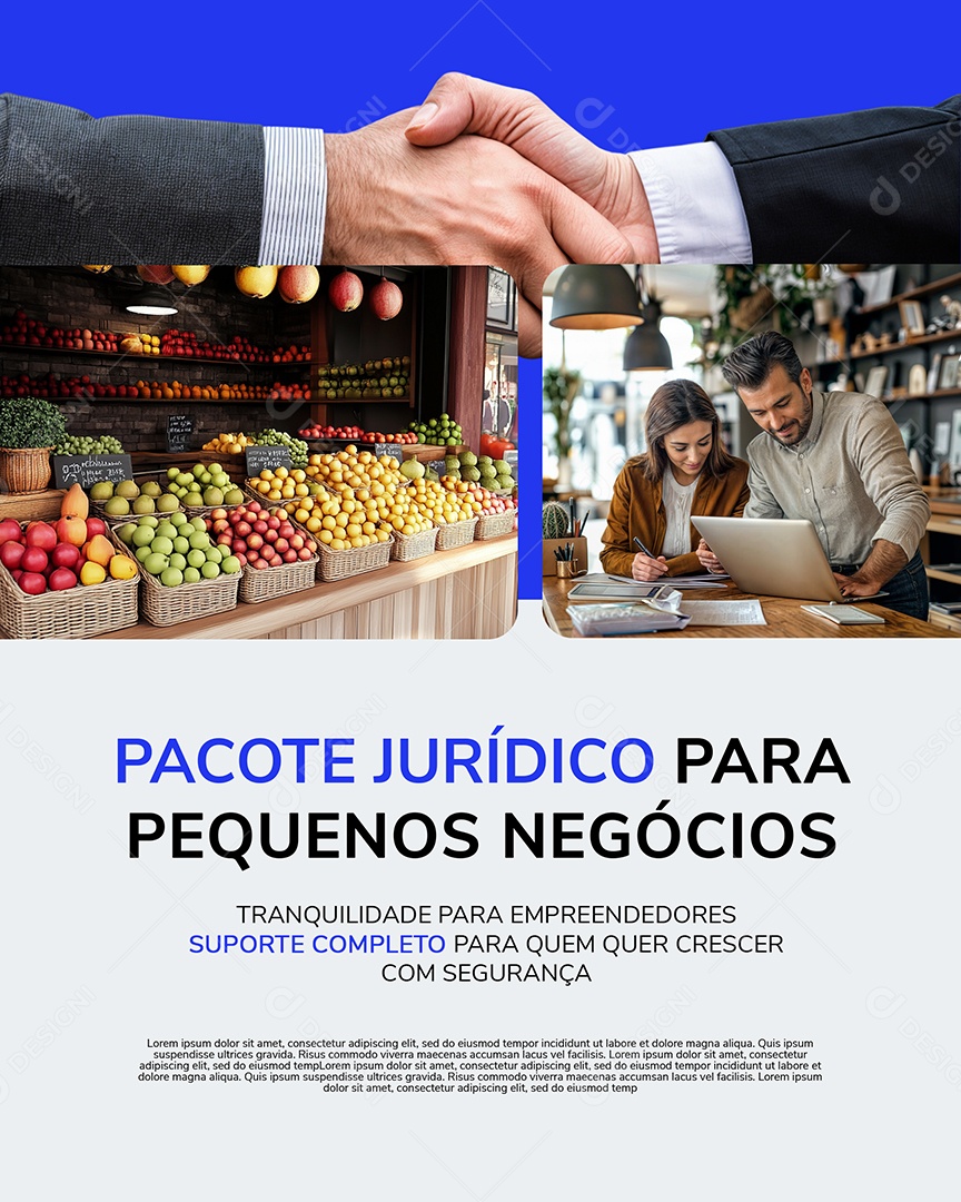 Advocacia Pacote Jurídico Social Media PSD Editável