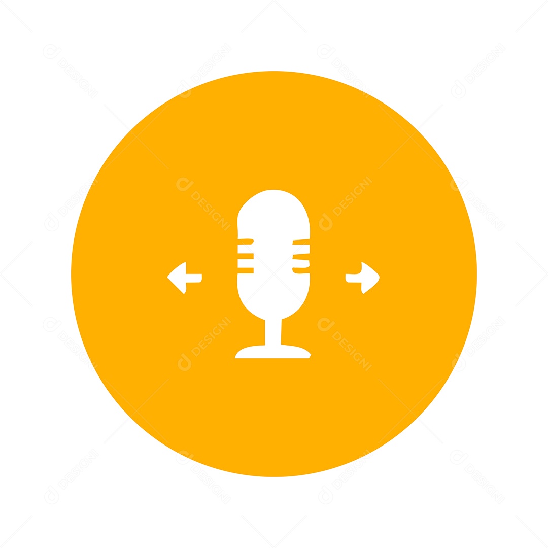 Modelo de Logo Podcast Vetor EPS