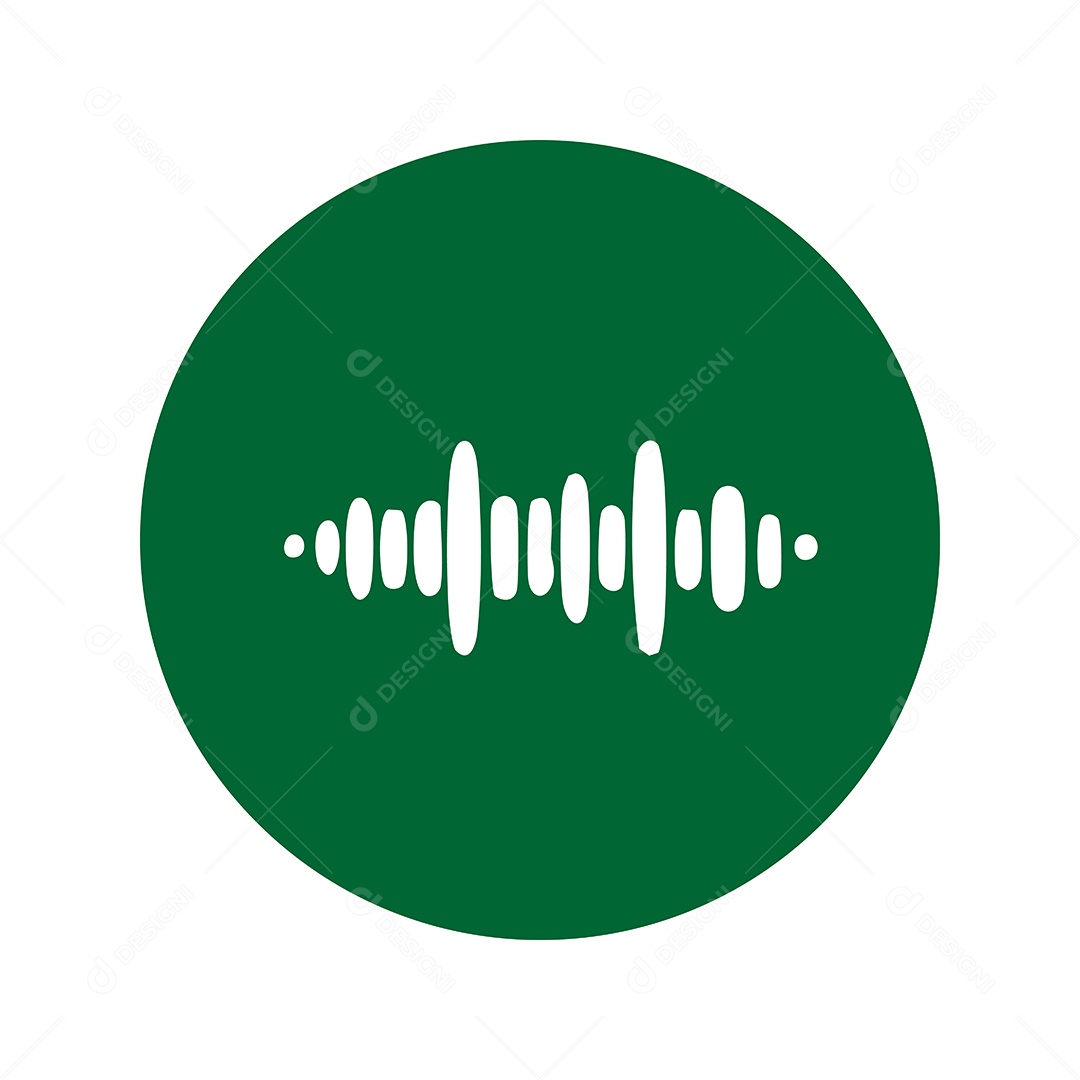 Modelo de Logo Podcast Vetor EPS