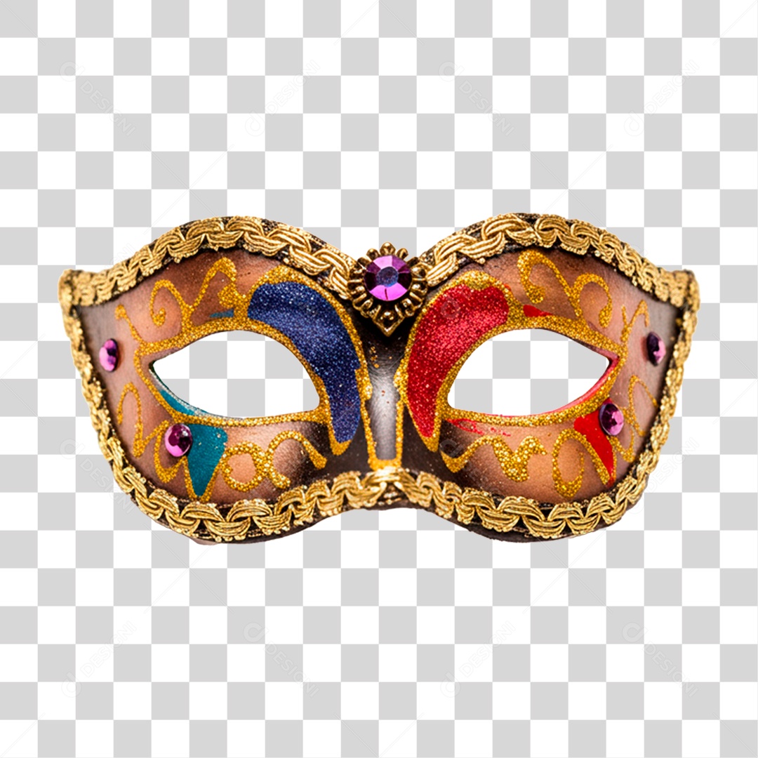 Máscara de Rosto PNG Transparente