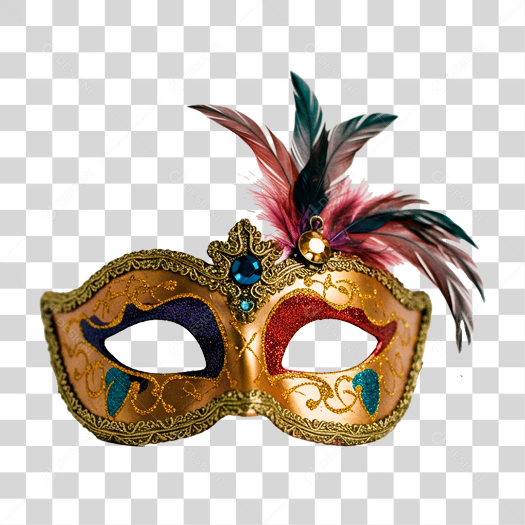 Máscara Rosto PNG Transparente