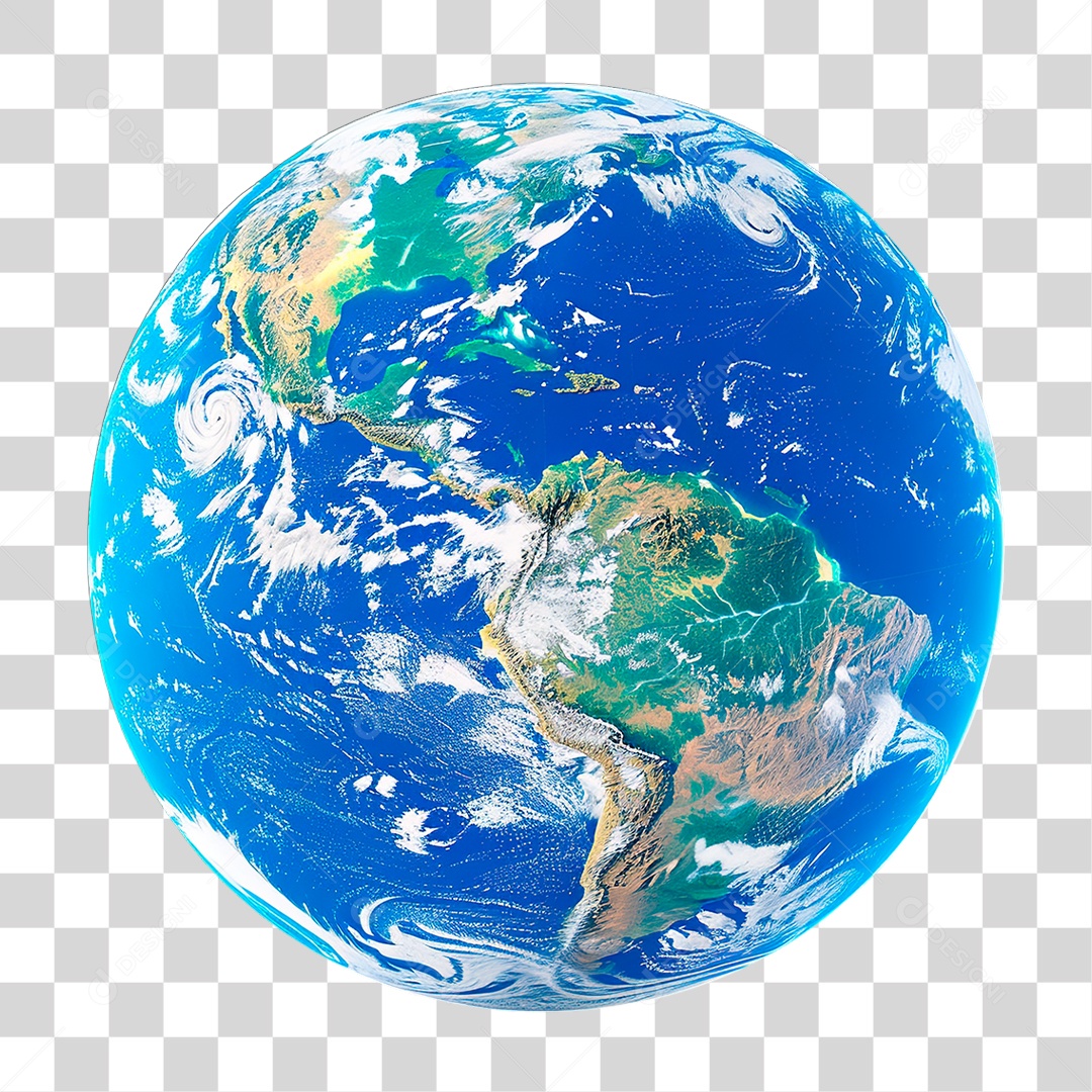 Planeta Terra PNG Transparente