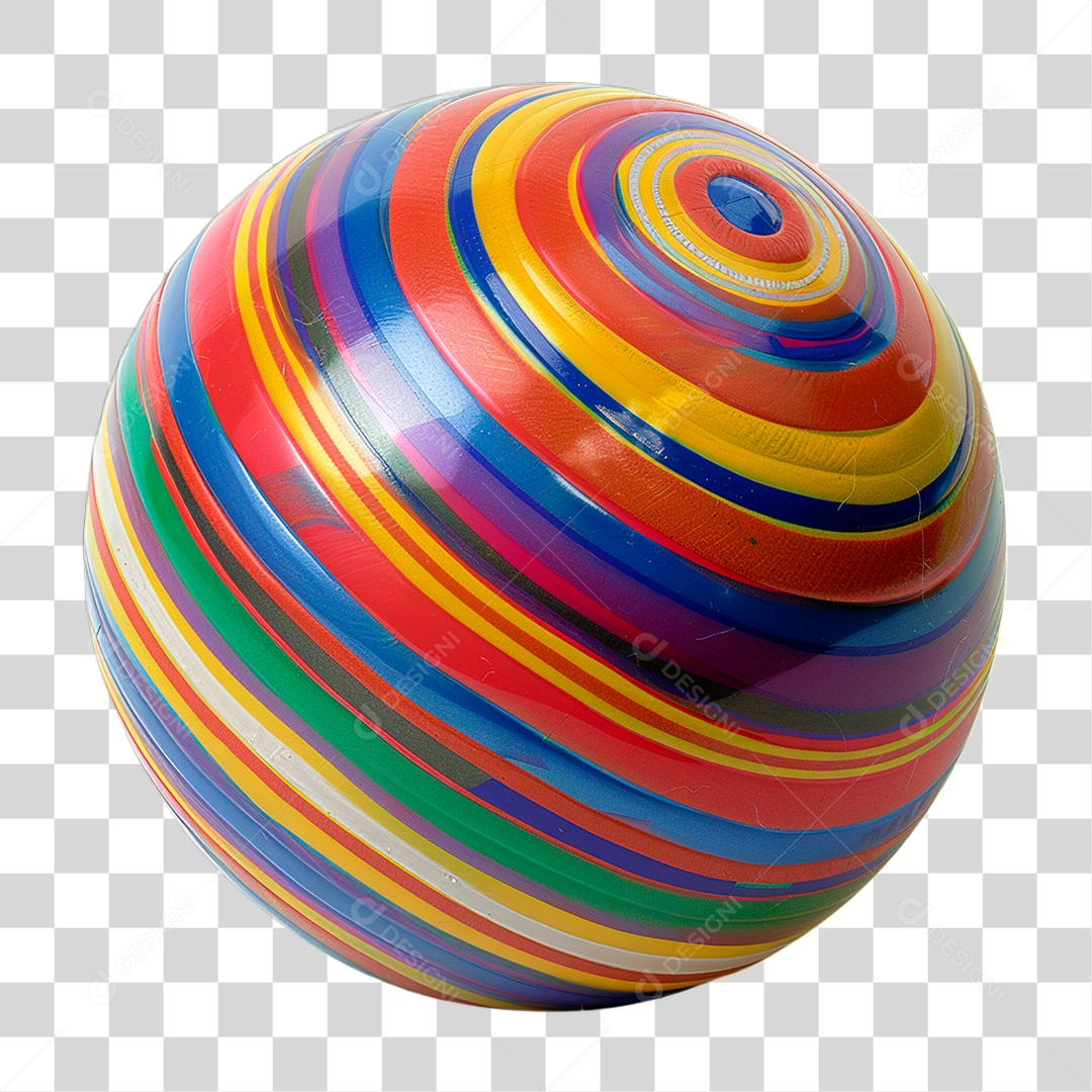 Esfera Colorida PNG Transparente