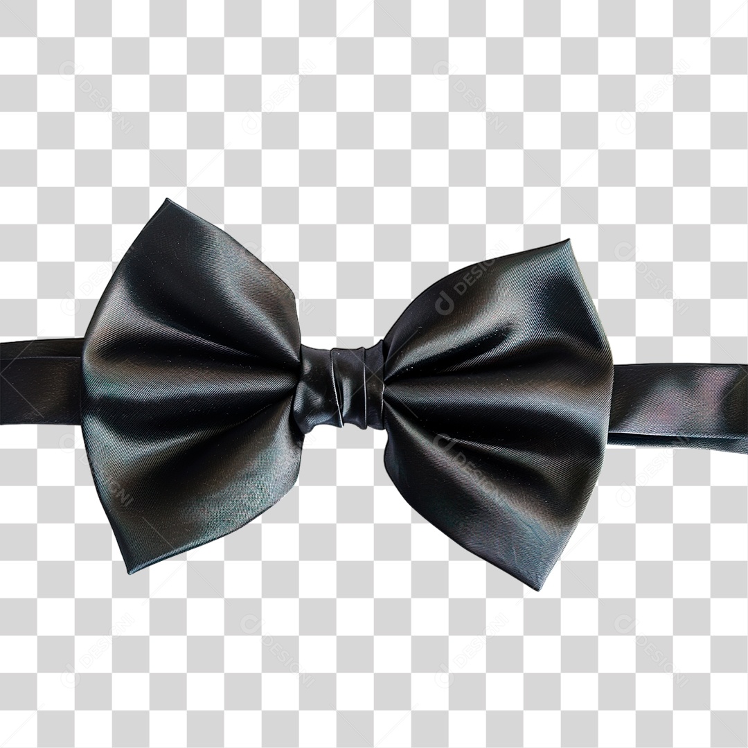 Laço Preto PNG Transparente
