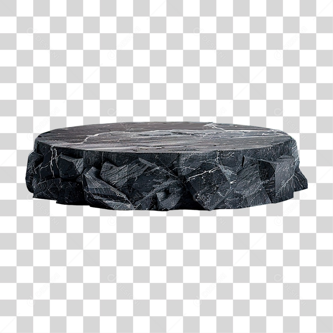 Pódio 3D PNG Transparente