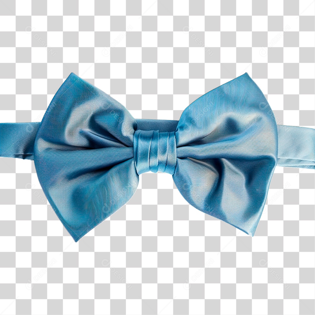 Laço Azul PNG Transparente