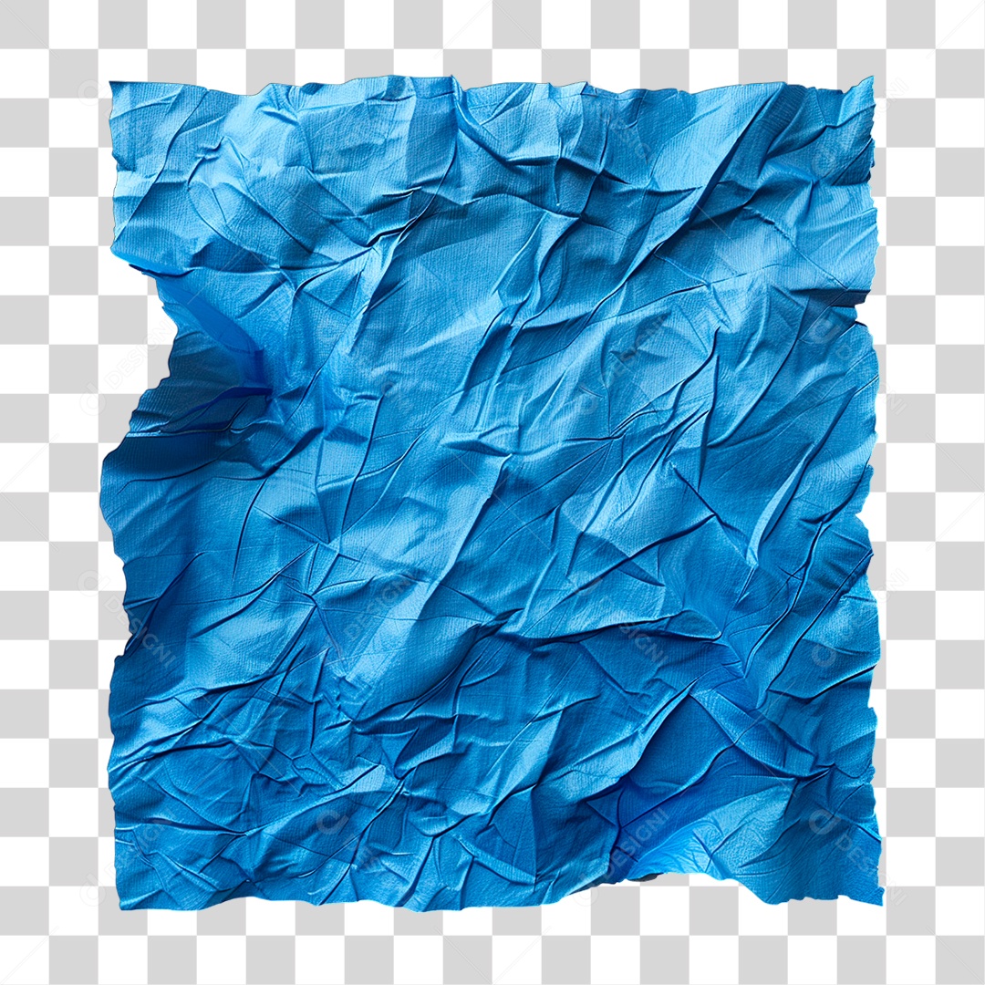 Papel Azul PNG Transparente