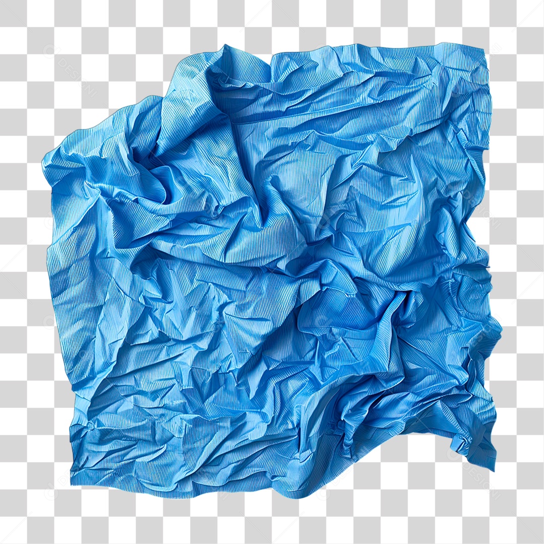 Papel Azul PNG Transparente