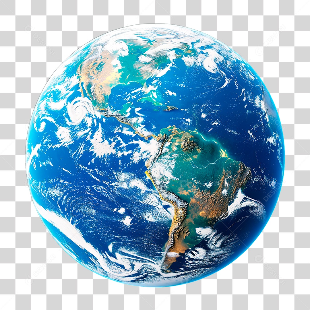 Planeta Terra PNG Transparente