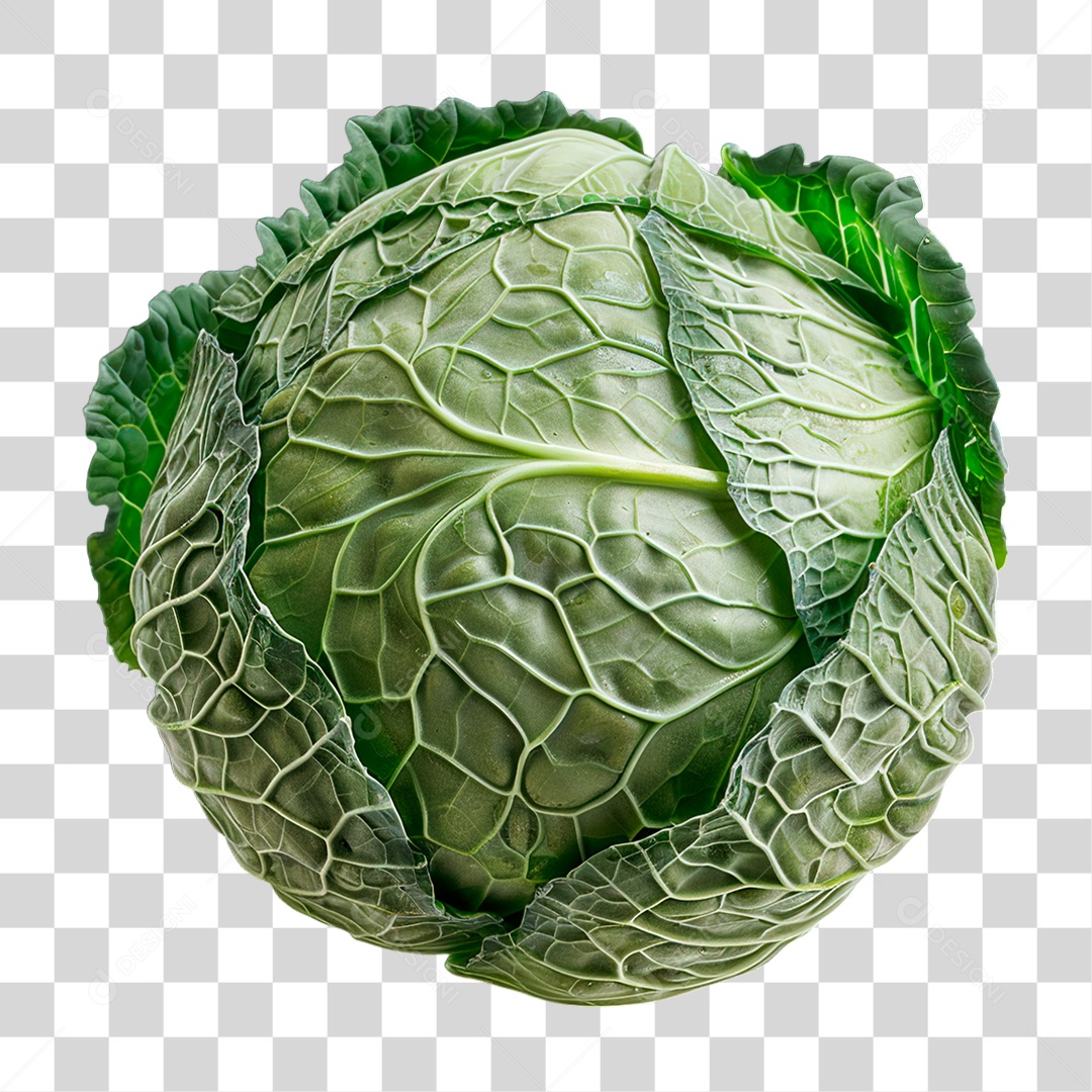 Repolho Verde PNG Transparente