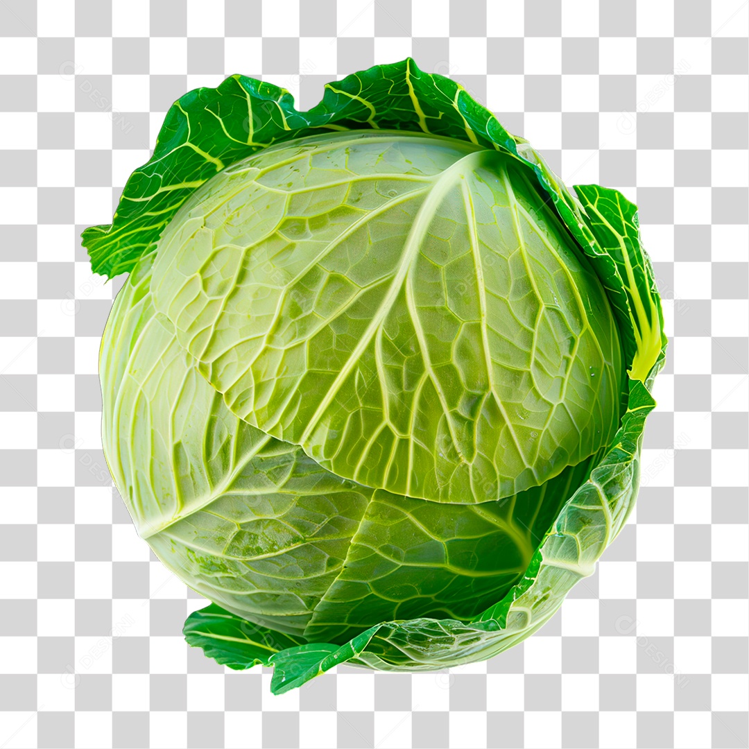 Repolho Verde PNG Transparente