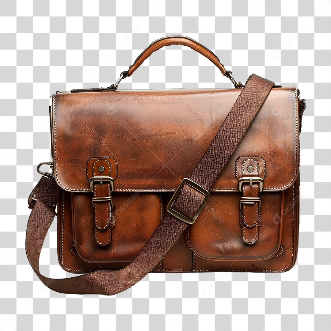 Maleta de Couro PNG Transparente