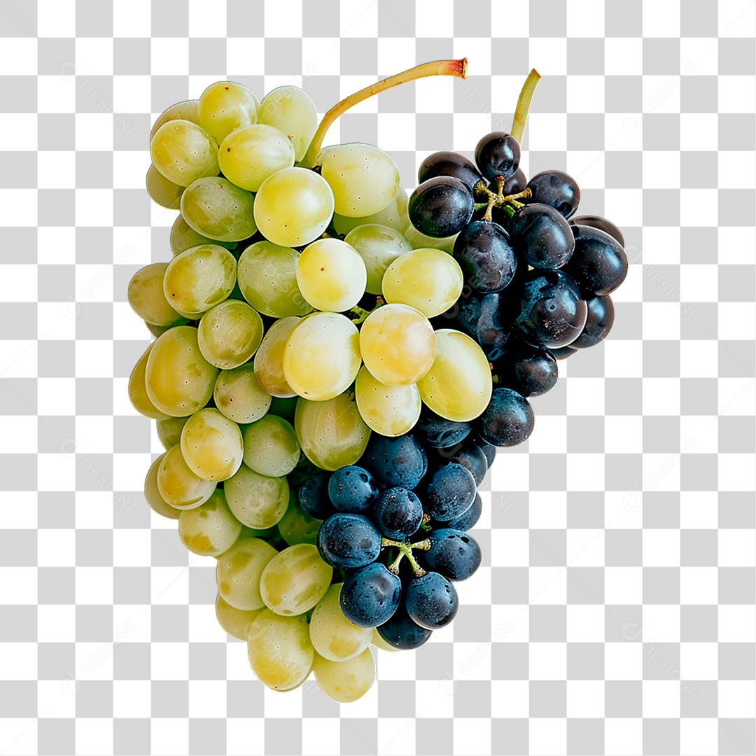 Cacho de Uva PNG Transparente