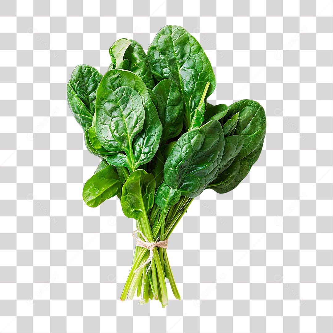 Folha de Espinafre PNG Transparente