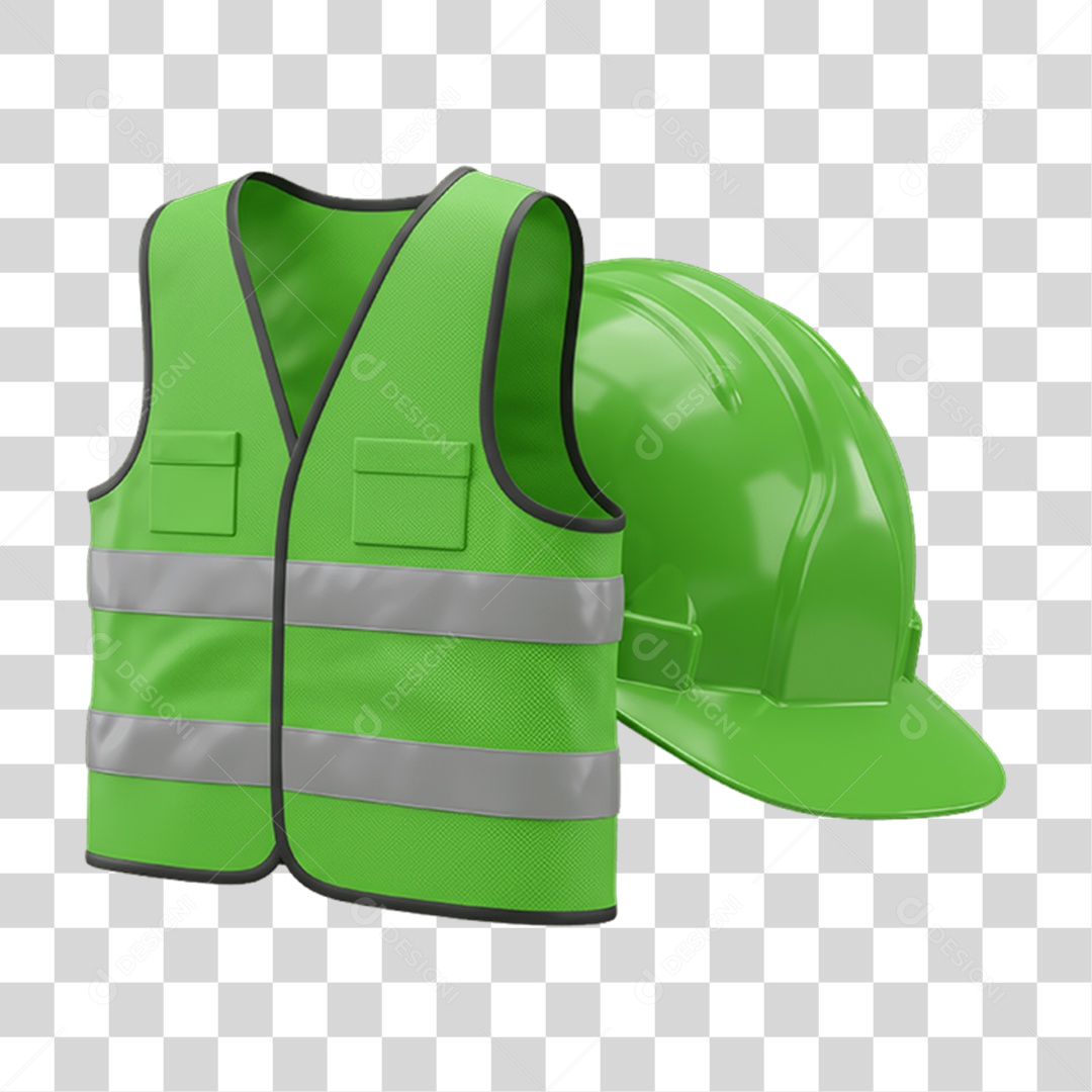 Epis Segurança no Trabalho Abril Verde PNG Transparente