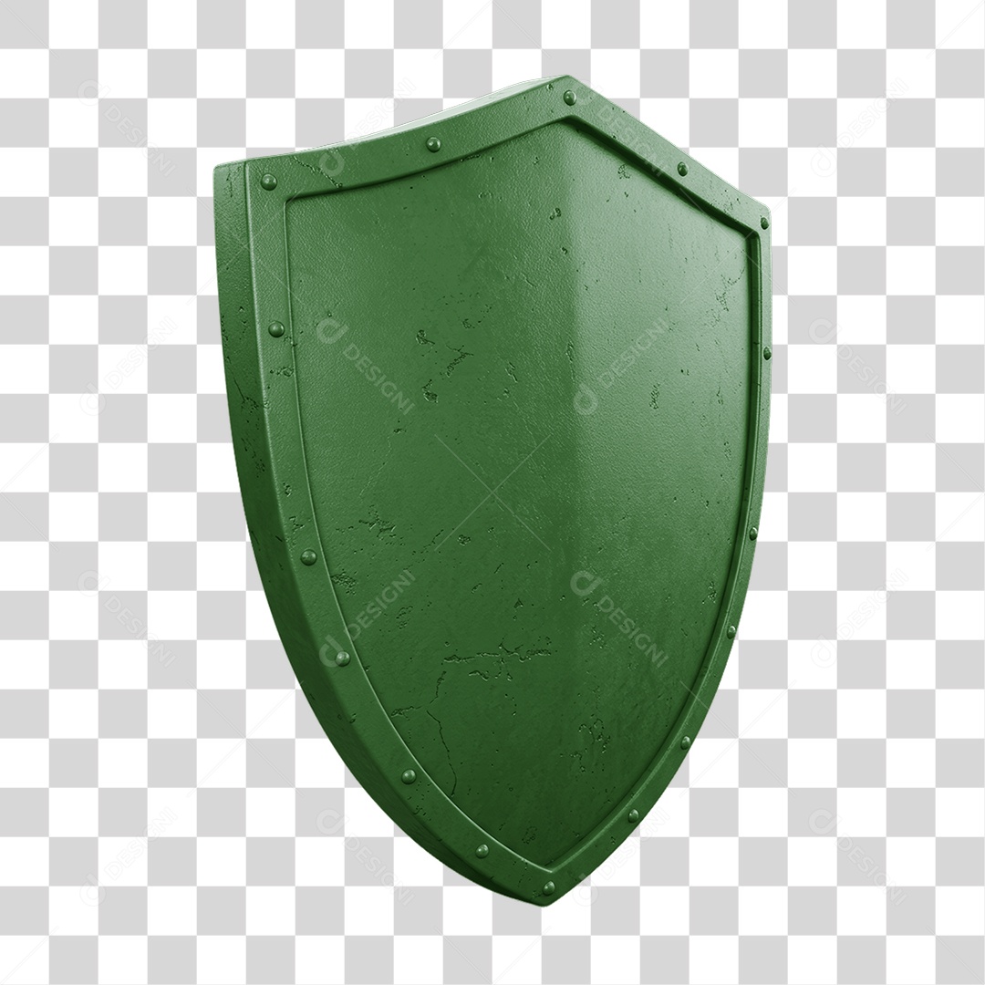 Escudo Verde Segurança no Trabalho Abril Verde PNG Transparente