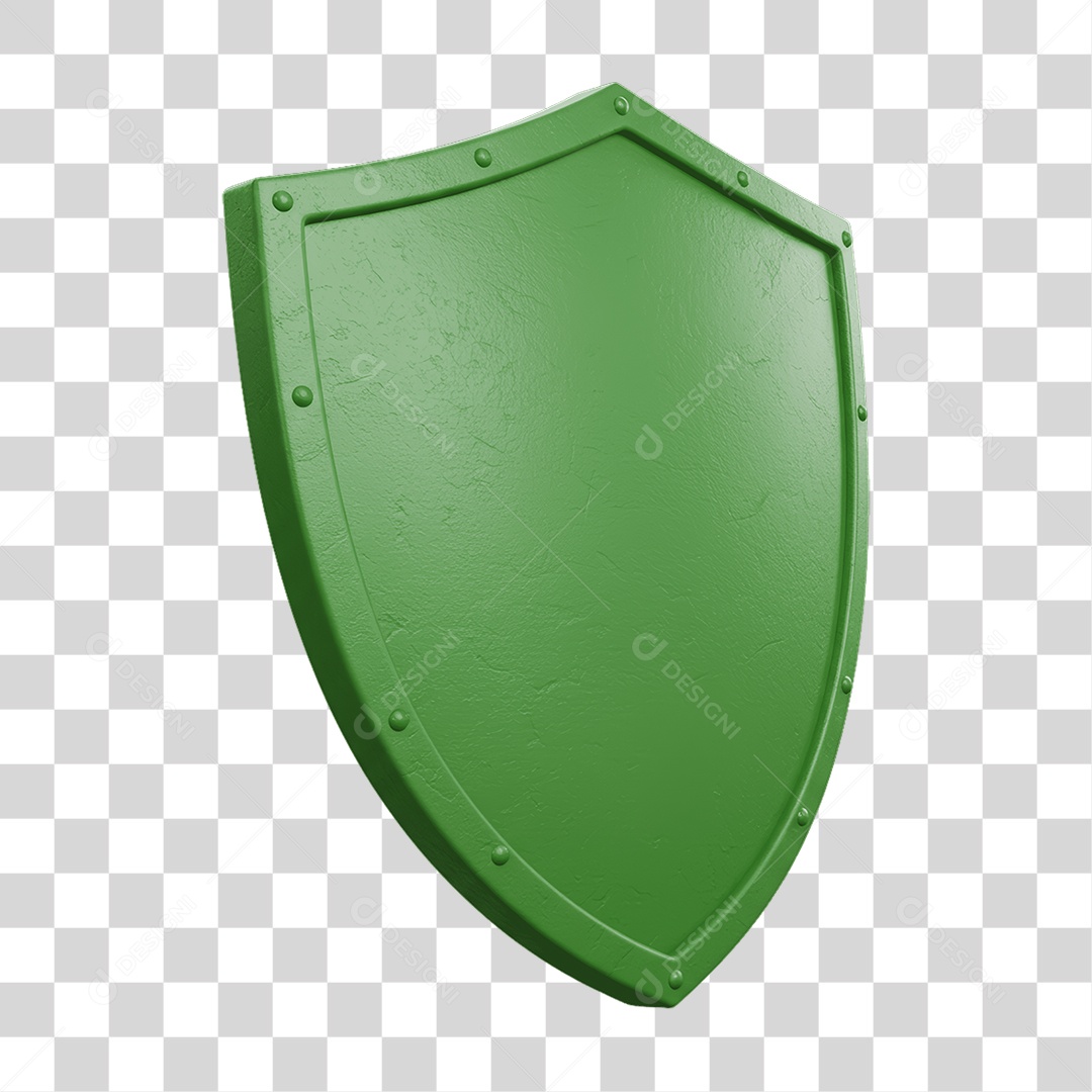 Escudo Verde Segurança no Trabalho Abril Verde PNG Transparente