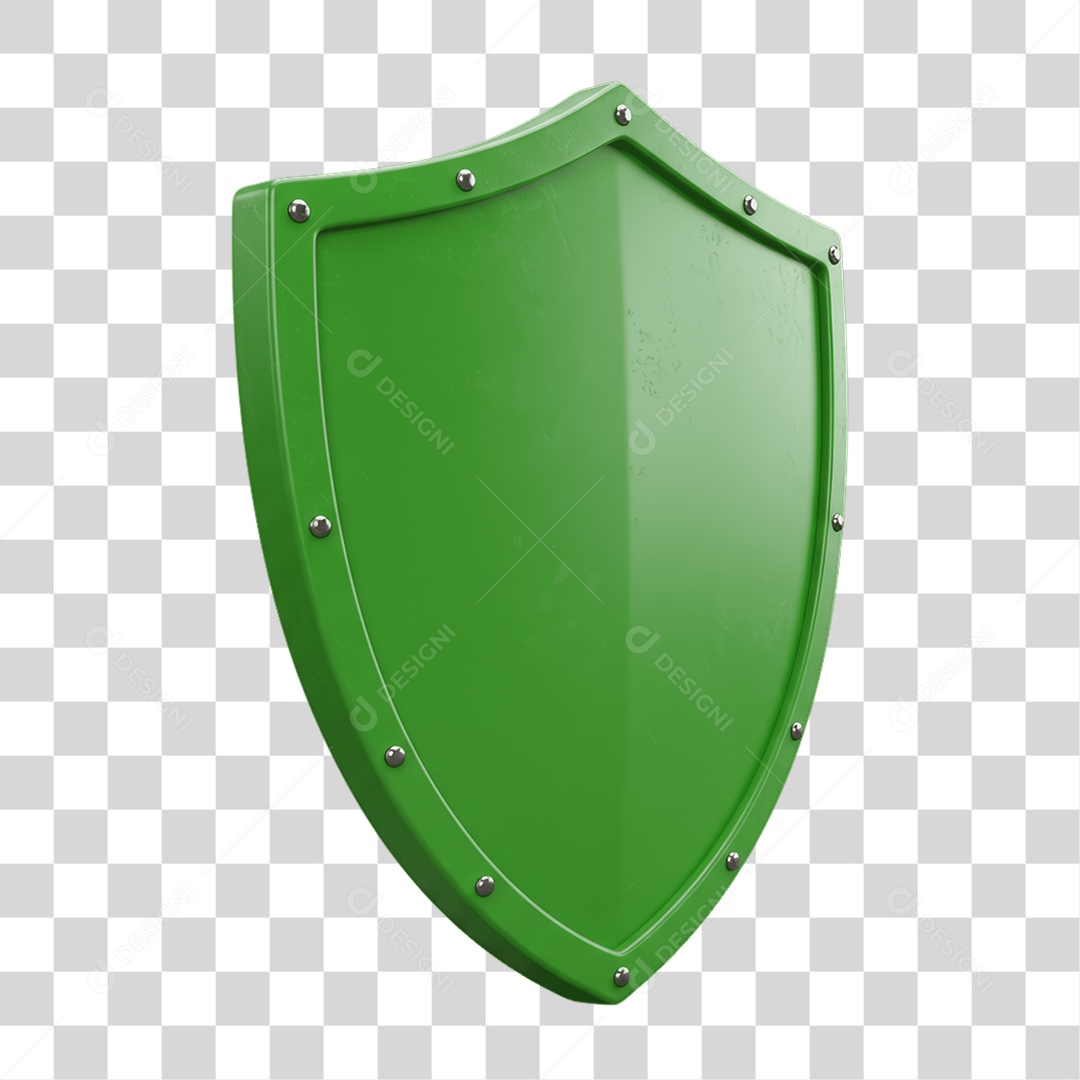 Escudo Verde Segurança no Trabalho Abril Verde PNG Transparente
