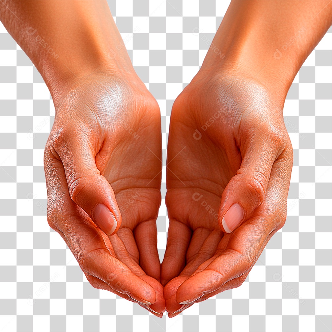 Mãos Juntas PNG Transparente