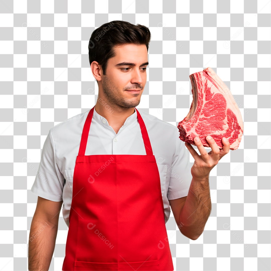 Açougueiro PNG Transparente