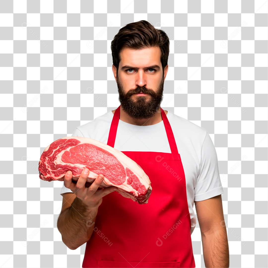 Açougueiro PNG Transparente