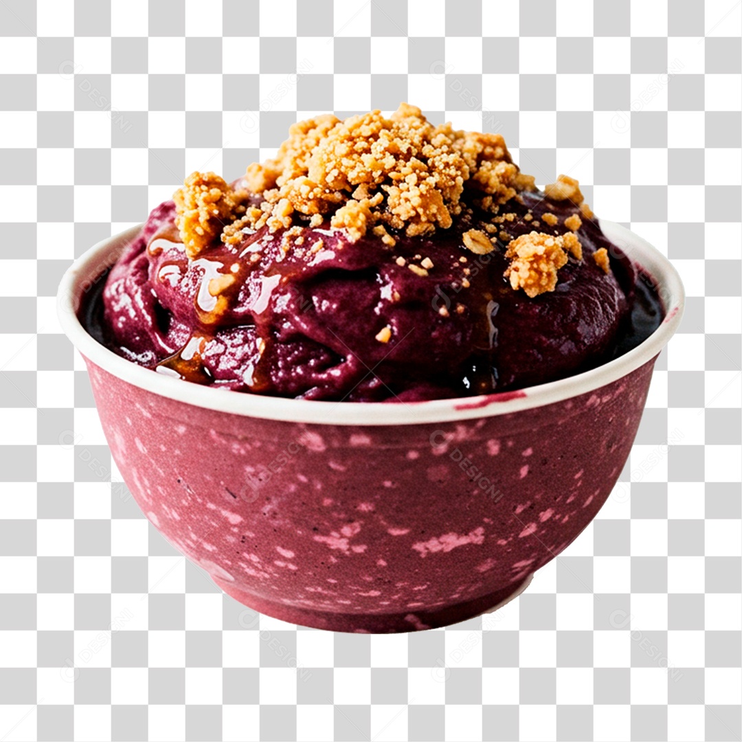 Tigela de Açaí PNG Transparente