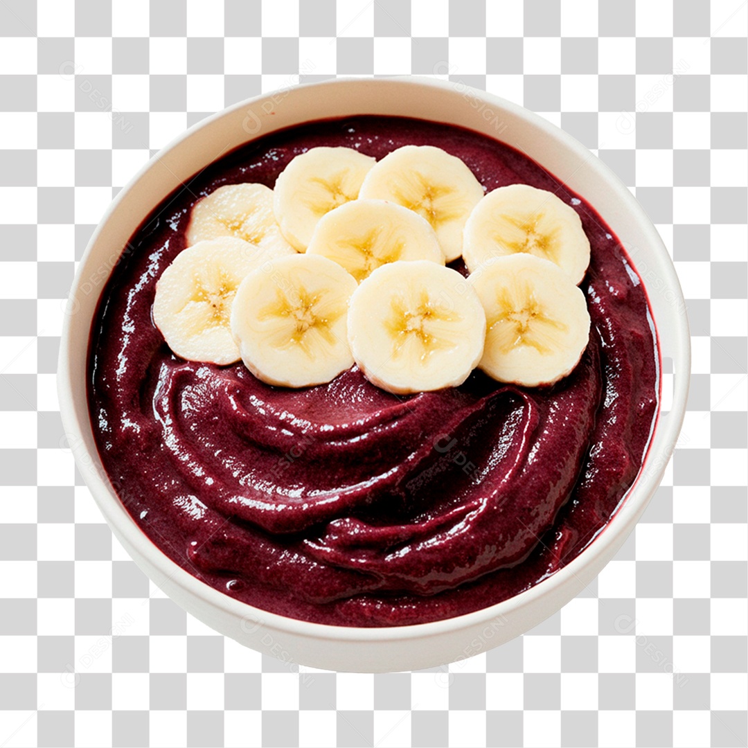 Tigela de Açaí PNG Transparente