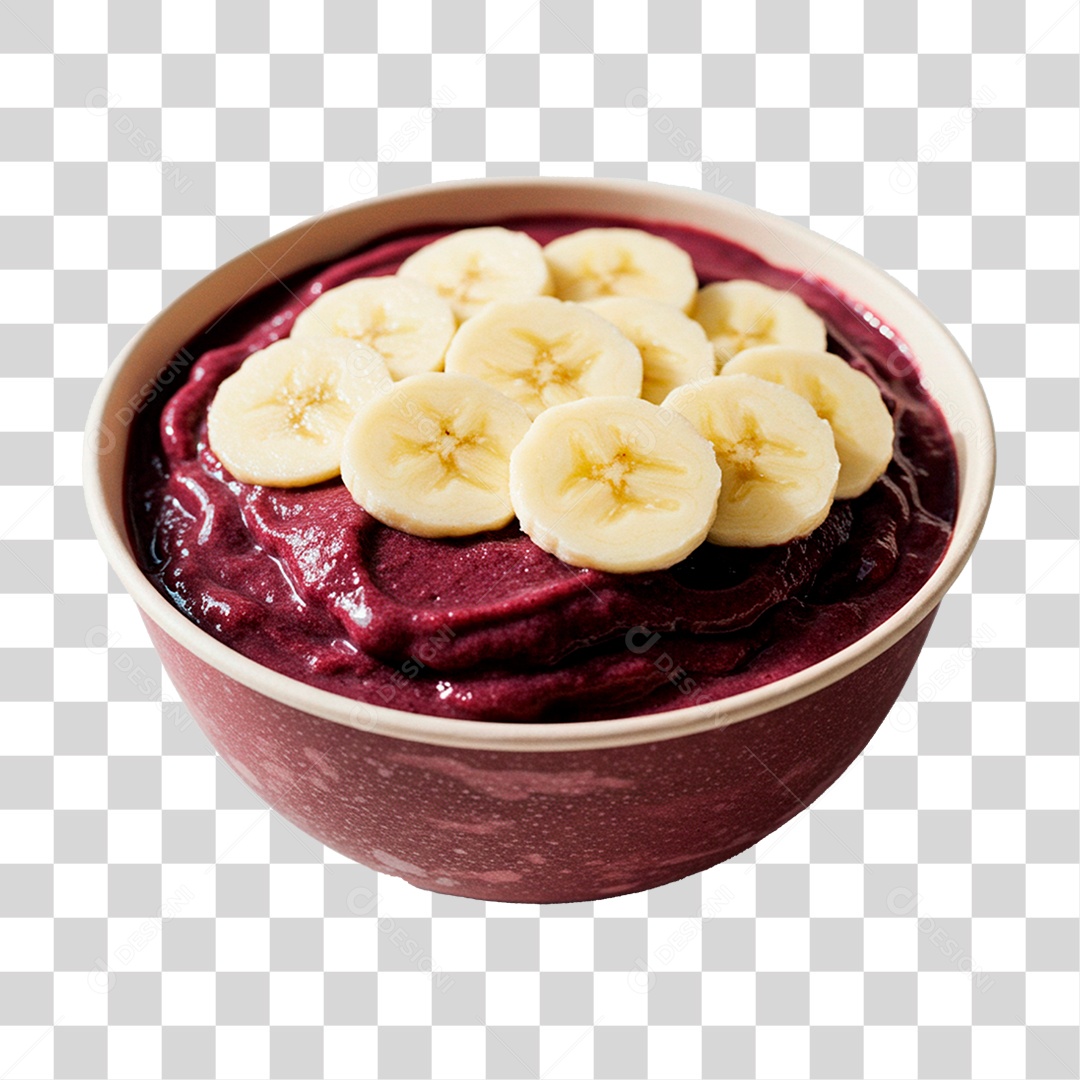 Tigela de Açaí PNG Transparente