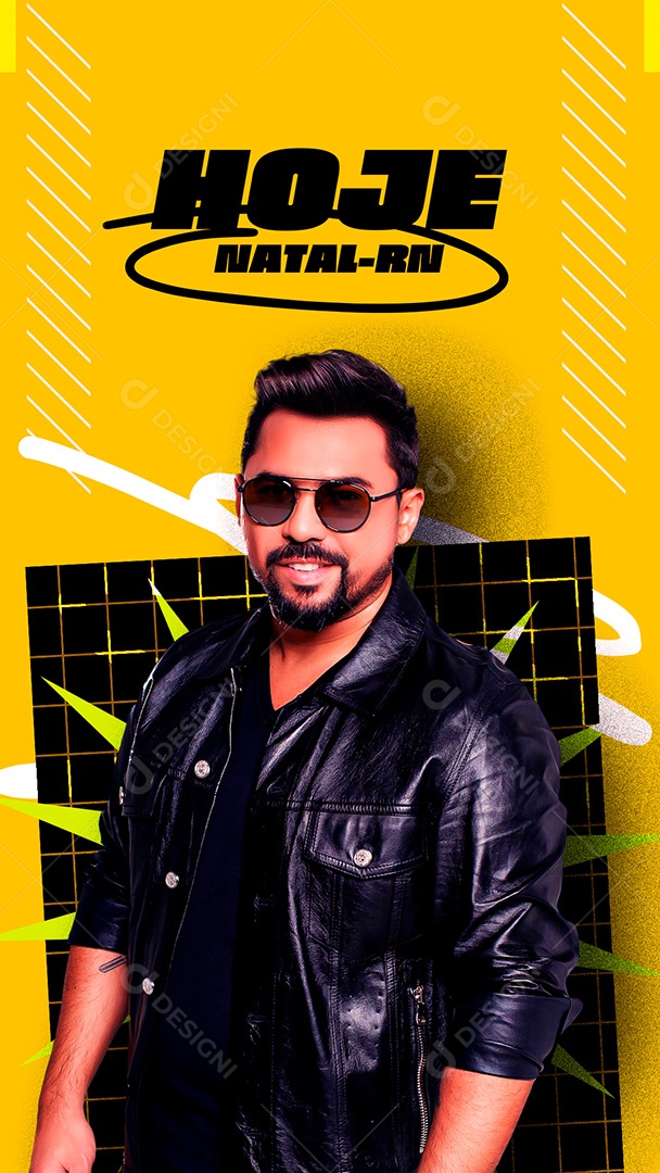 Story Shows Agenda Natal RN Social Media PSD Editável