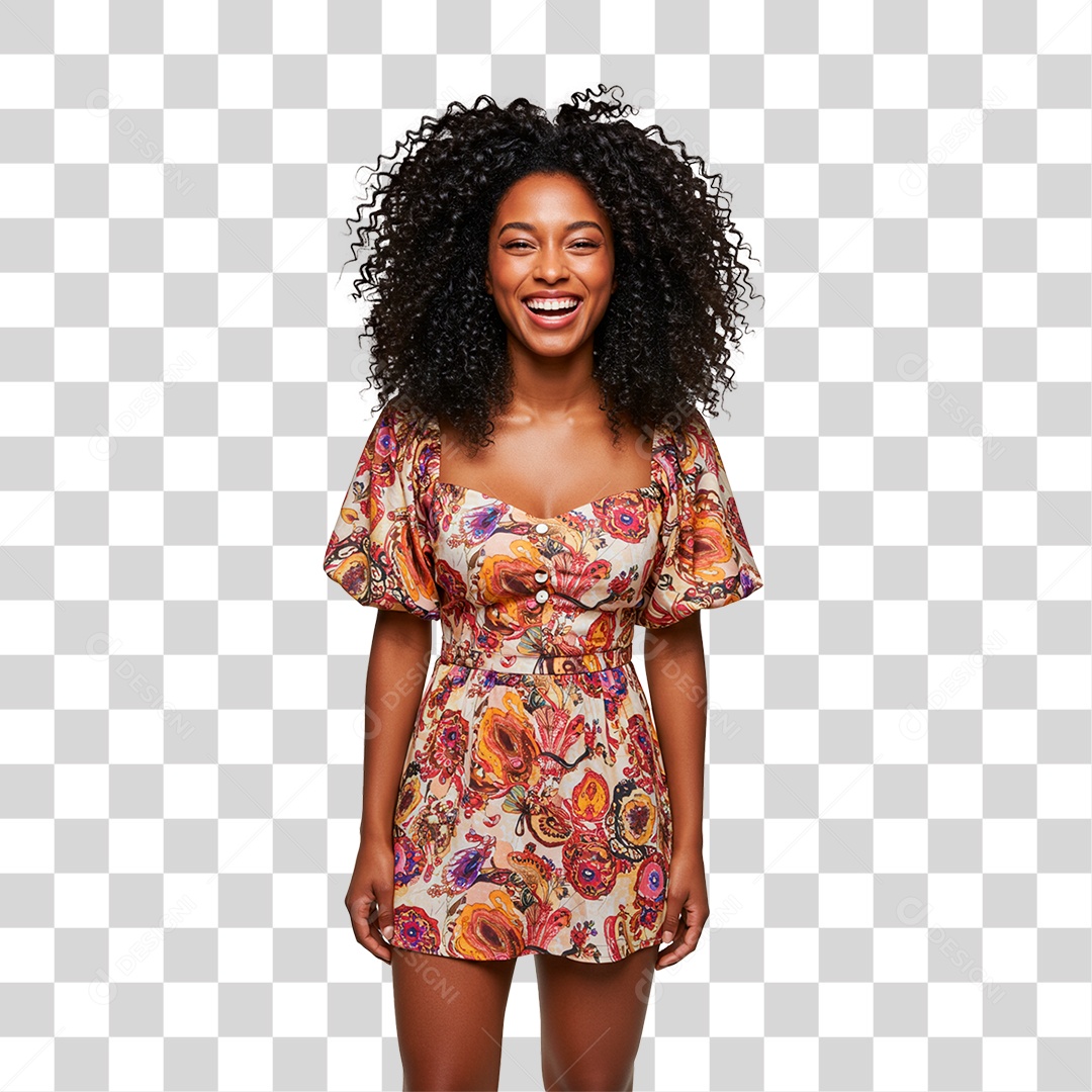 Mulher Sorrindo PNG Transparente