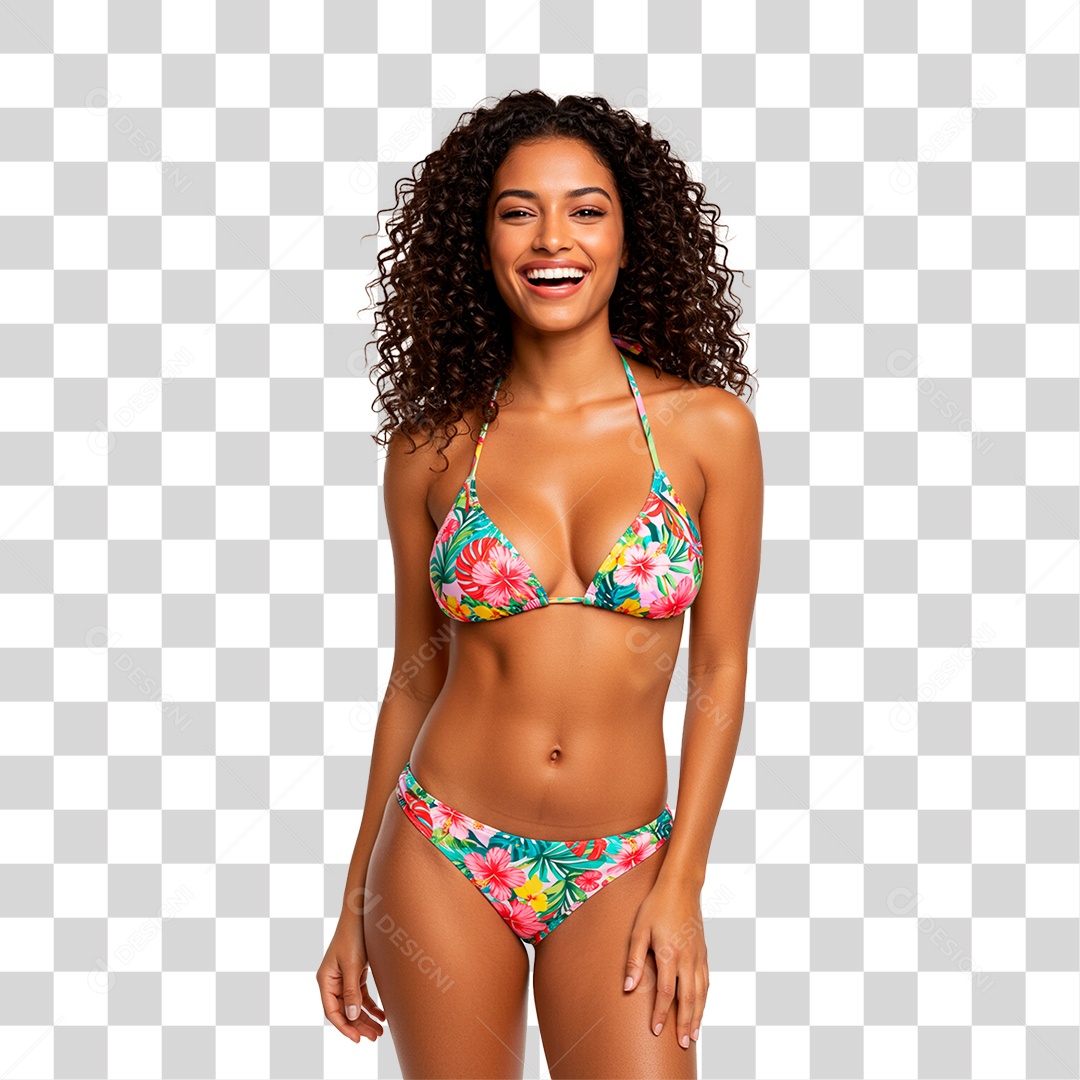 Woman in a Bikini Transparent PNG