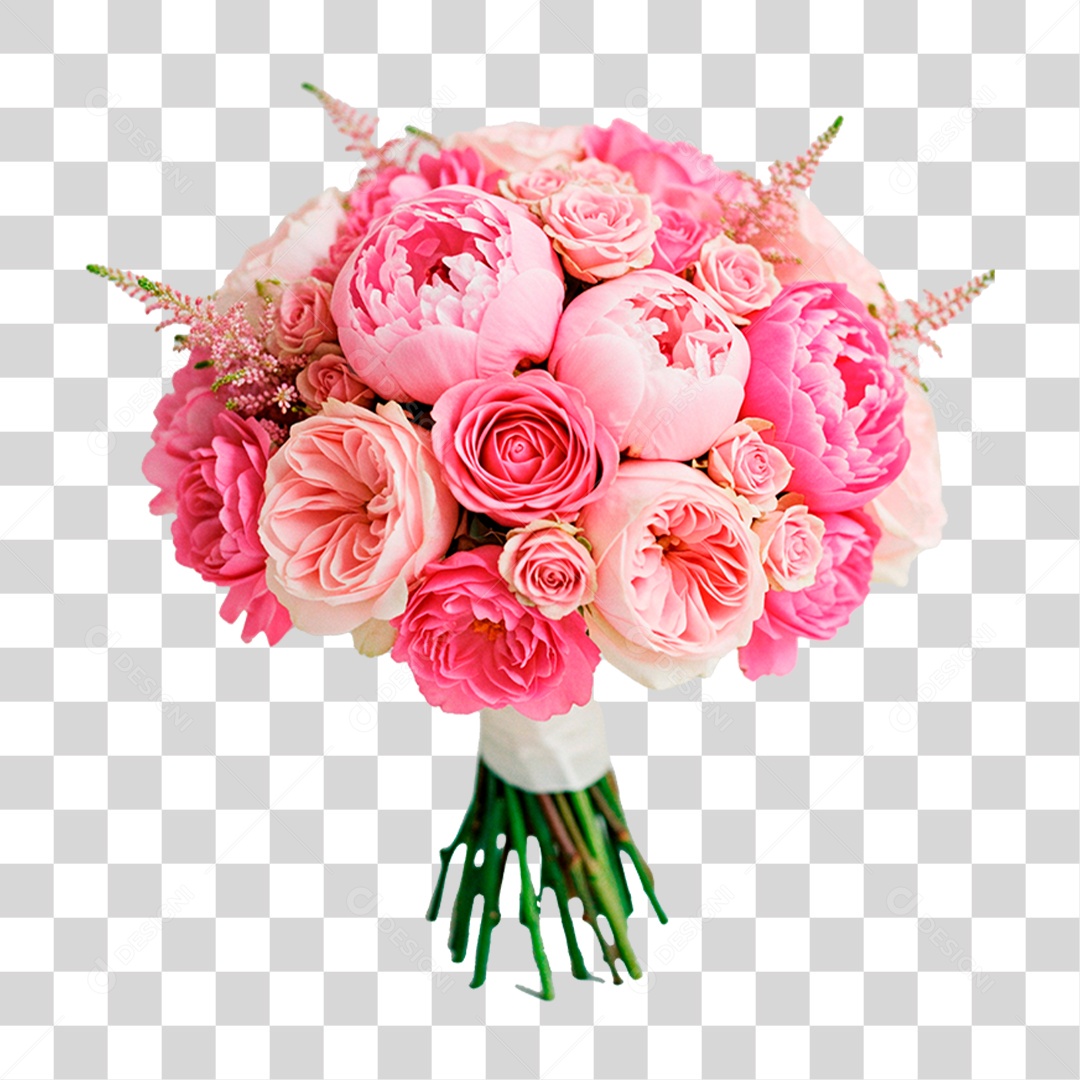 Flores Rosa PNG Transparente