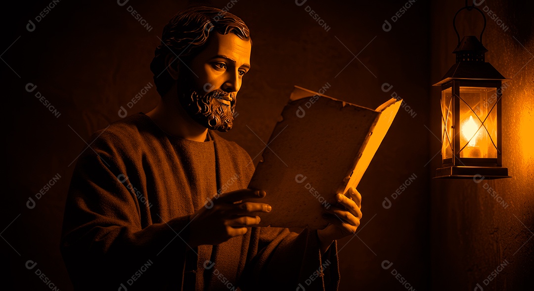 Retrato semelhante de discípulo