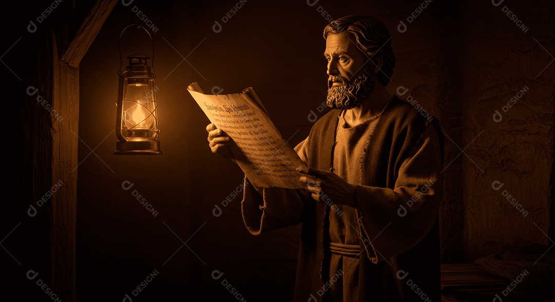 Retrato semelhante de discípulo