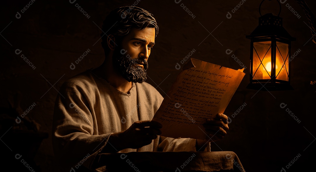 Retrato semelhante de discípulo