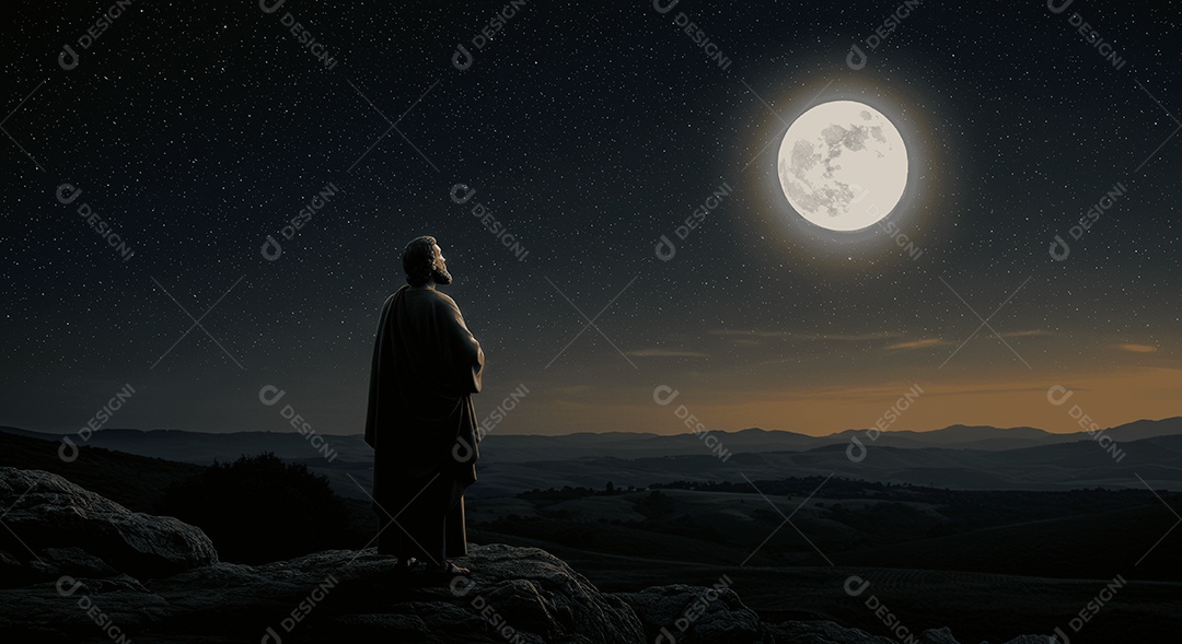 Retrato semelhante de discípulo